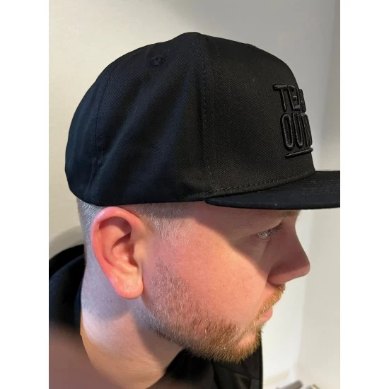 Casquette Team Outdoors Snapback Noir 12 Casquette Team Outdoors Snapback Noir – Image 12