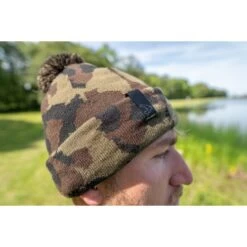 Bonnet à Pompon Avid Carp Camo -Pêche Promotion Boutique A062013920Camo20Bobble20Hat ls 01 550x550w