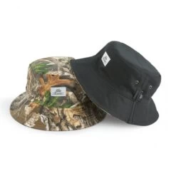 Fortis Eyewear Bucket Hat Réversible Realtree Noir Taille S-M