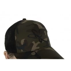 Fox Casquette Camionneur Renard -Pêche Promotion Boutique CHH026 Fox Camo Trucker Cap logo detail 550x550w