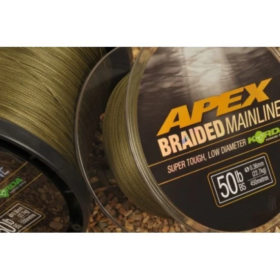 Corde Principale Tressée Korda Apex 30lb 450m 5 Corde Principale Tressée Korda Apex 30lb 450m – Image 5