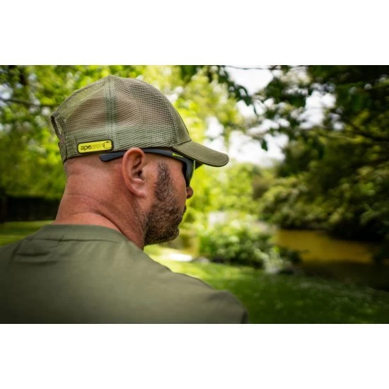 Casquette RidgeMonkey APEarel Dropback Trucker Vert 3 Casquette RidgeMonkey APEarel Dropback Trucker Vert – Image 3