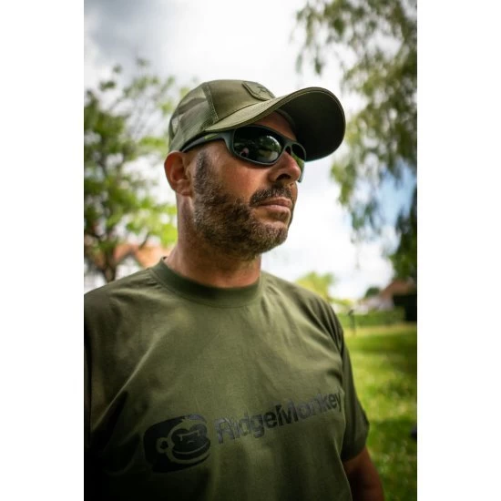 Casquette RidgeMonkey APEarel Dropback Trucker Vert 2 Casquette RidgeMonkey APEarel Dropback Trucker Vert – Image 2