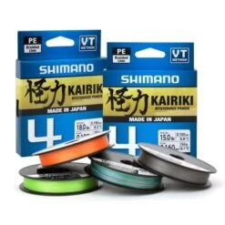 Shimano Ligne Kairiki 4 3000m 0.13mm 7.4kg Mantis Vert