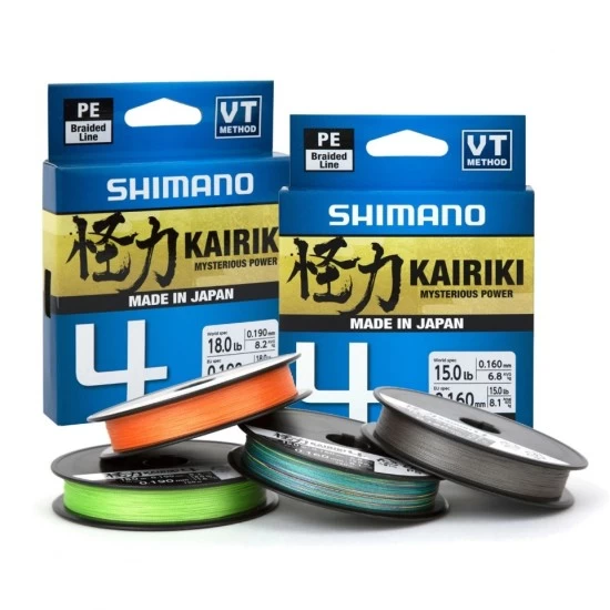Shimano Ligne Kairiki 4 3000m 0.315mm 29.9kg Orange 1 Shimano Ligne Kairiki 4 3000m 0.315mm 29.9kg Orange