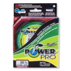 Shimano Power Pro Braided Line Rouge Vermillon 0.19mm 1370m
