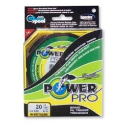 Shimano Power Pro Braided Line Hi-Vis Jaune 0.32mm 1370m
