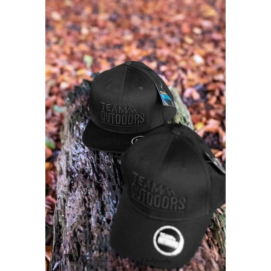 Casquette Team Outdoors Snapback Noir 2 Casquette Team Outdoors Snapback Noir – Image 2