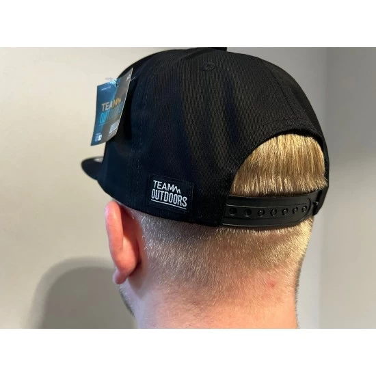 Casquette Team Outdoors Snapback Noir 13 Casquette Team Outdoors Snapback Noir – Image 13