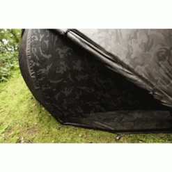 Fox Ultra 60 Brolly System Ventec Ripstop Camo 23 Fox Ultra 60 Brolly System Ventec Ripstop Camo -Pêche Promotion Boutique rear mozzy mesh panels 550x550w